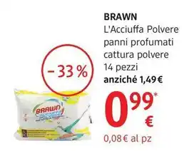 dm drogerie markt Brawn L'Acciuffa Polvere panni profumati cattura polvere offerta