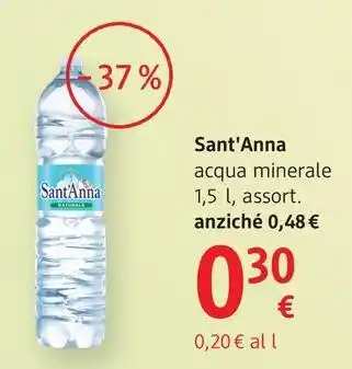 Sant'Anna acqua minerale