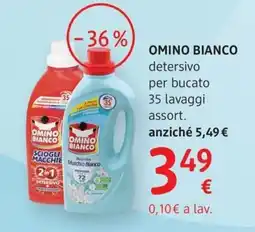 dm drogerie markt Omino bianco detersivo per bucato offerta