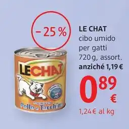 dm drogerie markt Le chat cibo umido per gatti offerta