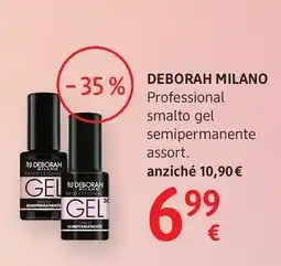 dm drogerie markt Deborah milano professional smalto gel semipermanente offerta