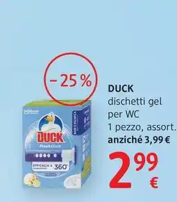 dm drogerie markt Duck dischetti gel per wc offerta