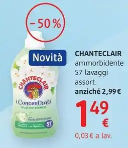 dm drogerie markt Chanteclair ammorbidente offerta