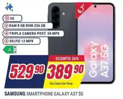 Sinergy SAMSUNG SMARTPHONE GALAXY A37 5G offerta