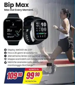 Sinergy amazfit Bip Max offerta