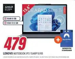 Sinergy LENOVO NOTEBOOK IP3 15ARP10 R5 offerta