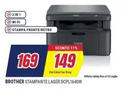Sinergy BROTHER STAMPANTE LASER DCPL1640W offerta