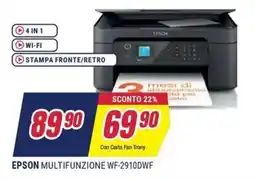 Sinergy EPSON MULTIFUNZIONE WF-2910DWF offerta