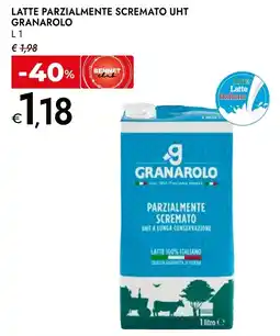 Bennet Latte parzialmente scremato uht GRANAROLO offerta