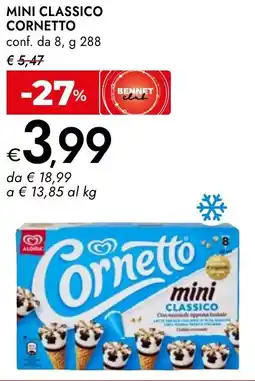 Bennet Mini classico CORNETTO offerta