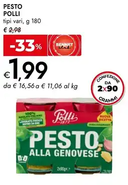 Bennet Pesto POLLI offerta