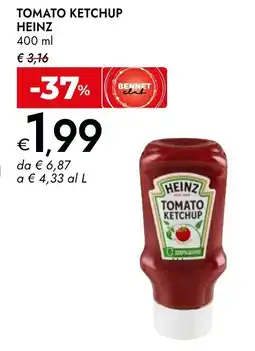 Bennet Tomato ketchup HEINZ offerta