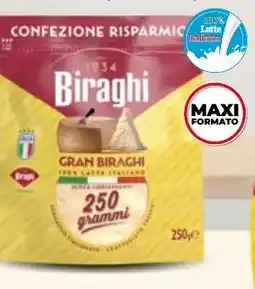 Bennet Formaggio grattugiato fresco BIRAGHI offerta