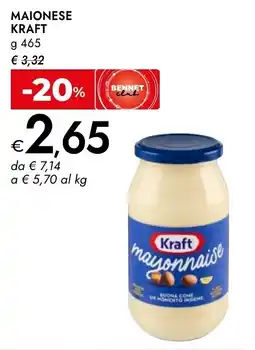 Bennet Maionese KRAFT offerta