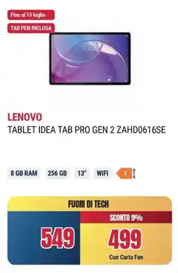 Sinergy LENOVO TABLET IDEA TAB PRO GEN 2 ZAHD0616SE offerta