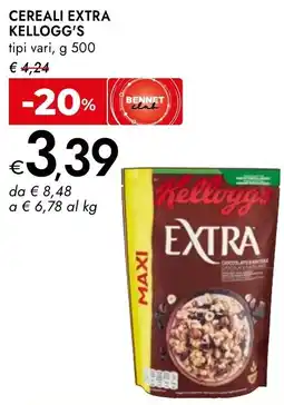 Bennet Cereali extra KELLOGG'S offerta