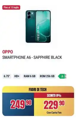 Sinergy OPPO SMARTPHONE A6 - SAPPHIRE BLACK offerta