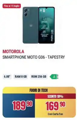 Sinergy MOTOROLA SMARTPHONE MOTO G06 - TAPESTRY offerta