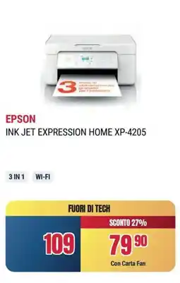 Sinergy EPSON INK JET EXPRESSION HOME XP-4205 offerta