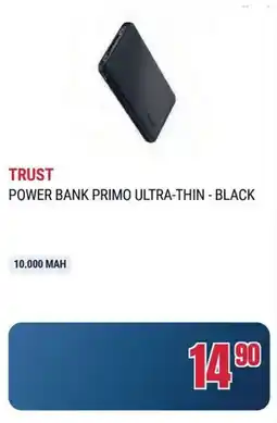 Sinergy Trust power bank primo ultra-thin - black offerta
