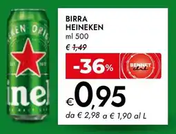 Bennet Birra HEINEKEN offerta