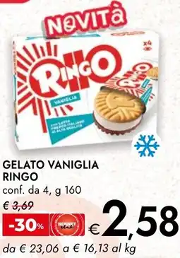 Bennet Gelato vaniglia RINGO offerta