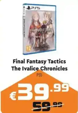 Sinergy Final Fantasy Tactics The Ivalice Chronicles PS5 offerta