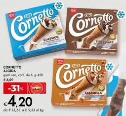 Bennet Cornetto ALGIDA offerta