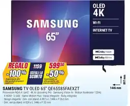 Trony SAMSUNG SAMSUNG TV OLED 65" QE65S85FAEXZT offerta
