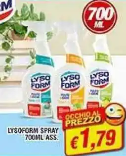 Maury's Lysoform spray offerta