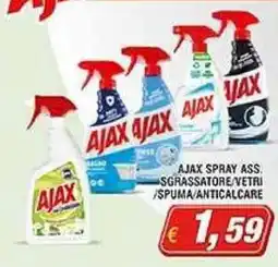 Maury's Ajax spray ass. sgrassatore/vetri spuma/anticalcare offerta