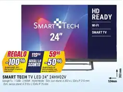 Trony SMART TECH TV LED 24" 24HV02V offerta