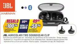 Trony JBL AURICOLARI TWS SOUNDGEAR CLIP offerta