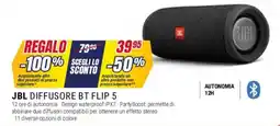 Trony JBL diffusore BT flip 5 offerta