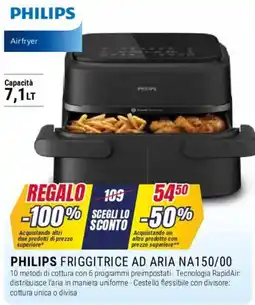 Trony PHILIPS FRIGGITRICE AD ARIA NA150/00 offerta