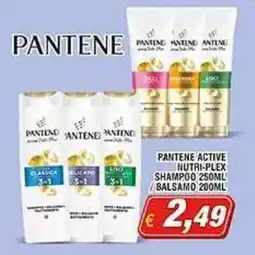 Maury's Pantene active nutri-plex shampoo, balsamo offerta