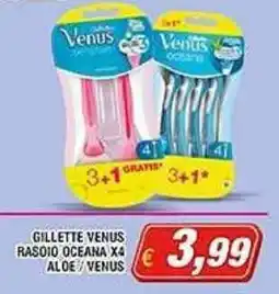 Maury's Gillette venus rasoio oceana aloe venus offerta