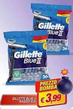 Maury's Gillette blue i rasoio offerta