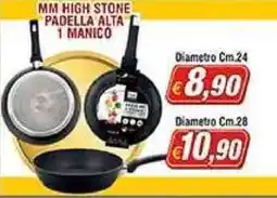 Maury's Mm high stone padella alta 1 manico offerta