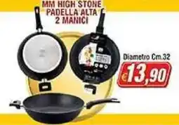 Maury's Mm high stone padella alta 2 manici offerta