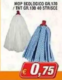 Maury's Mop ecologico/ tnt 40 strisce offerta