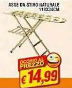 Maury's Asse da stiro naturale offerta