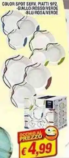 Maury's Color spot serv piatti offerta