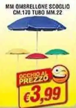 Maury's Mm ombrellone scoglio, tubo offerta