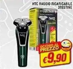 Maury's Htc rasoio ricaricabile 3testine offerta