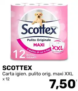 Iper Tosano SCOTTEX Carta igien. pulito orig. maxi XXL offerta