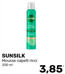 Iper Tosano SUNSILK Mousse capelli ricci offerta