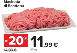 Carrefour Market Macinata di Scottona offerta