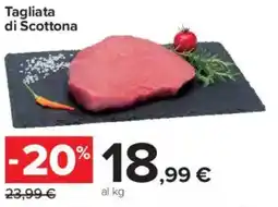 Carrefour Market Tagliata di Scottona offerta