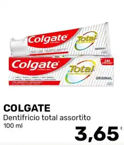 Iper Tosano COLGATE Dentifricio total offerta